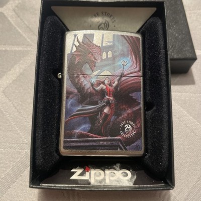 Zippo    Anne Stokes Collection USA Feuerzeug Sturmfeuerzeug H 19 Drache  (neu) 