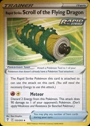 Rapid Strike Scroll of the Flying Dragon 153/203 Evolving Skies