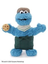 Sesame Street Cookie Monster 1st Anniversary Plush Toy Uniform Costume Bone