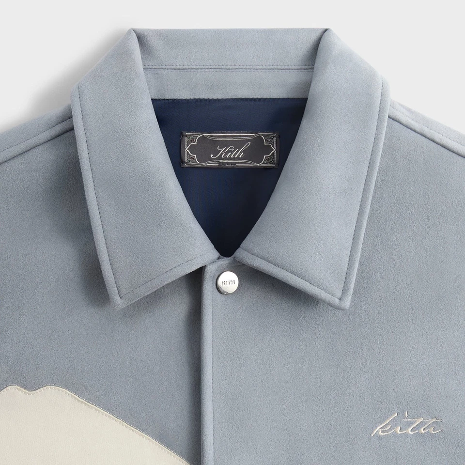 | FW25 | Kith Scenic Winter Microsuede Overshirt | XS-XXL | IN STOCK - Image 3 of 4