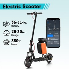 Birthday LOT Must-Get: 10inch Scooter with Ergonomic Seat, 10.4Ah, Dual Dampers