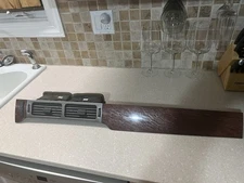 07-14 Yukon Tahoe Suburban Silverado Center Dash A/C Vent Long Trim Wood Grain