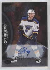 2021-22 Skybox Metal Universe Rookies Silver Level 1 Scott Perunovich Auto 0h56