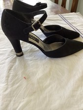 stuart weitzman vintage peau de soie rhinestone 3" heeled pumps