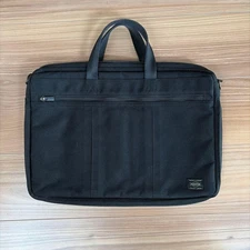 Porter Black 2-way Briefcase chic bag jp item