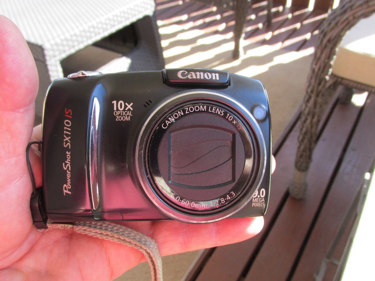 CANON POWERSHOT SX110 IS DIGITAL CAMERA PC1311 10X OPT ZOOM CANON 