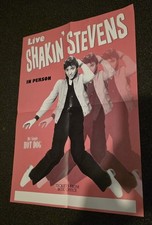 Shakin Stevens 1980 Concert Poster