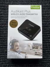 Avantree Audikast 3 Bluetooth TV Transmitter Low Latency aptX Optical AUX - NEW