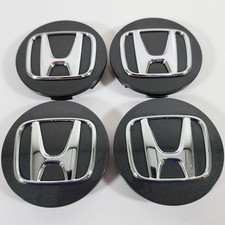  Oem Honda Car Suv 2 34 Metallic Gray Center Caps 44742-t2a-a210 Set4 