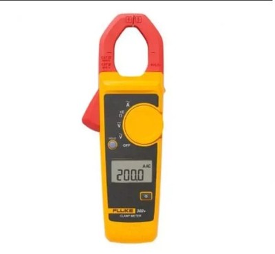 Fluke 302+ Digital Stromzange Multimeter Tester 400A AC mit TL75 Messleitungsset