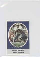 1972 Sunoco NFL Action Player Stamps Cliff Harris HOF y8n