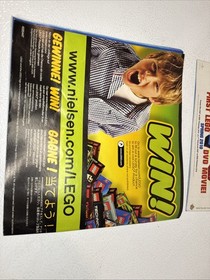 LEGO CITY: Fire Helicopter (7206) Near Complete New Stickers