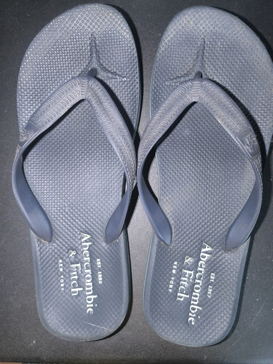 Abercrombie & Fitch Navy Rubber Thong Flip Flops Abercrombie & Fitch | Shoes | Abercrombie Fitch Navy Rubber  main image 4