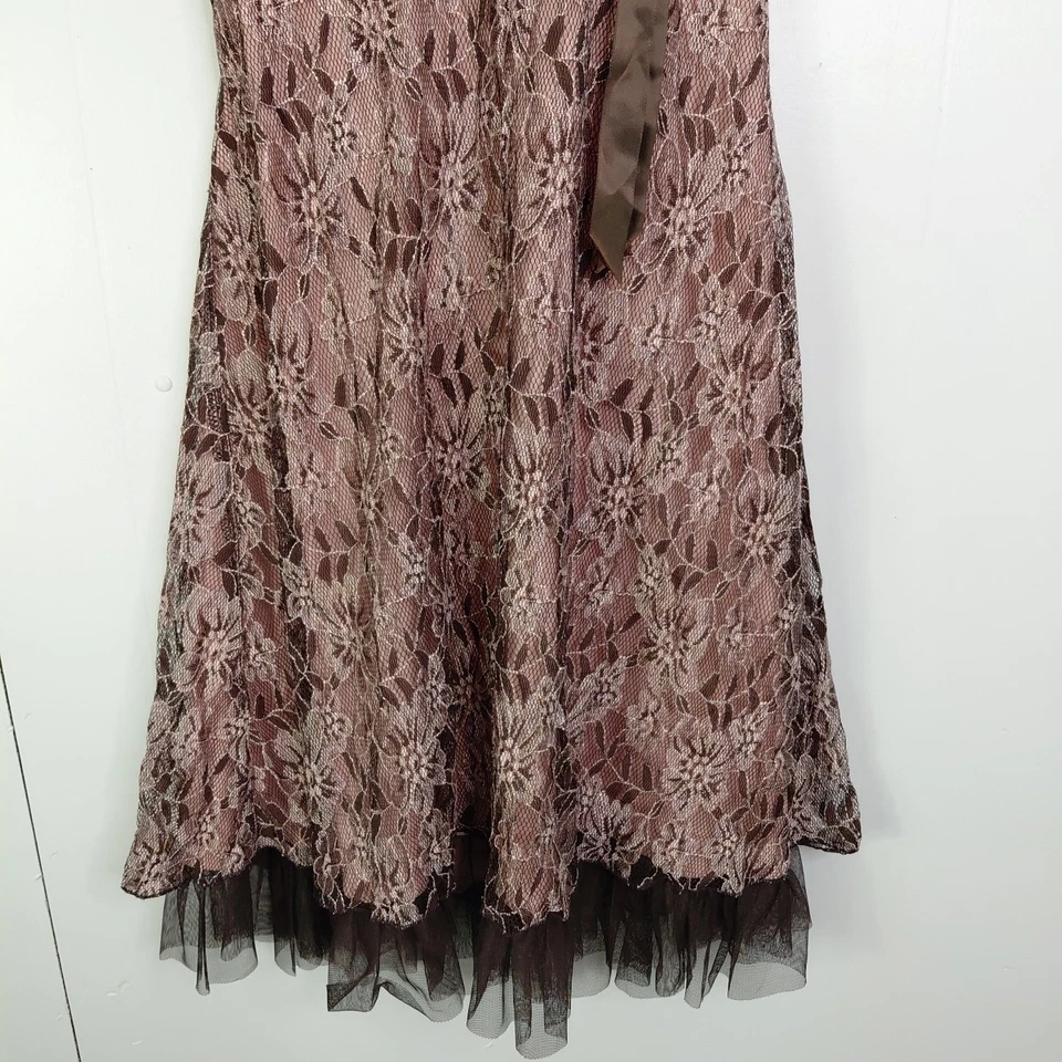 Vestido De Colección Para Mujer 13 Cachichoso Hada Grunge Y2K Babydoll Halter Cuello Malla Foto 4 de 4