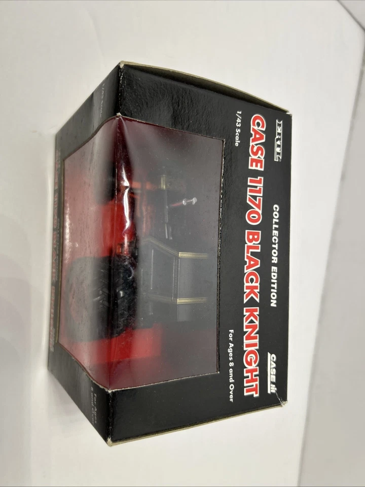 Case 1170 Black Knight 1/43 Scale Collector Edition NIB International  Case IH - Image 4 of 4