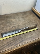 Vintage Timber Framing Wood Chisel Slick  2" w/ Original Handle