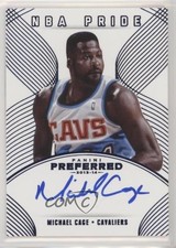 2013-14 Panini Preferred NBA Pride Blue 13/49 Michael Cage #490 Auto s6i