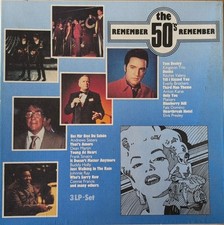 Remember the 50's - 3 LPs - 60 tolle Songs - Box Vinyl sehr guter Zustand