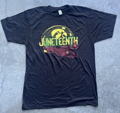 Iowa Hawkeyes Football Shirt Strength Conditioning Team Issued JENGTEENTH size L