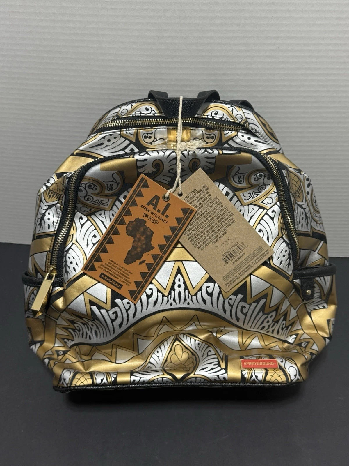Sprayground African Intelligence Backpack