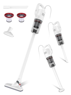 Corded Stick Vacuum 14 KPa Powerful Suction 2 in 1 Small Handheld Vacuum Clea...
