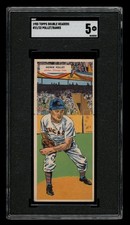 1955 Topps Double Headers Set-Break # 31/32 Pollet, Banks SGC 5 EX
