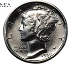 1920-D Mercury Dime ~ Choice/Gem BU (Full Split Bands - FSB) ~ RARE!