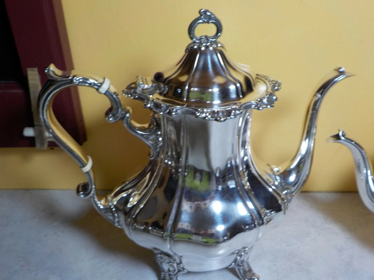 Gorham strasbourg sterling silver tea best sale set