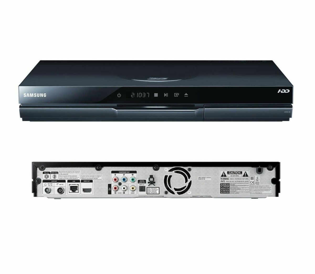 SAMSUNG BD-D8200M TWIN FREEVIEW HD 250GB HDD RECORDER SMART 3D BLU