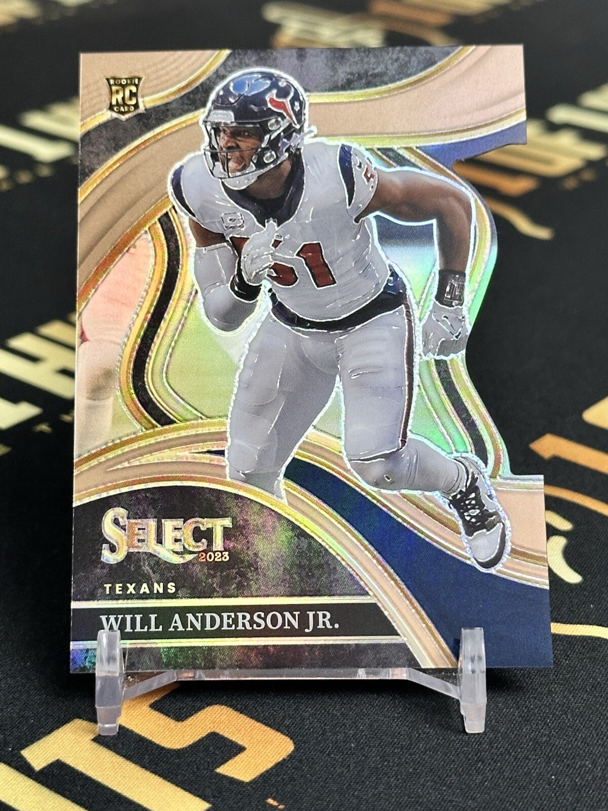 2023 Select Will Anderson Jr Copper Die-Cut Ser.# /299 - Texans Rookie RC Club