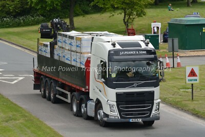 LKW Foto 12x8 - Volvo FH500 - J F Pearce & Sons - WU19 MLF