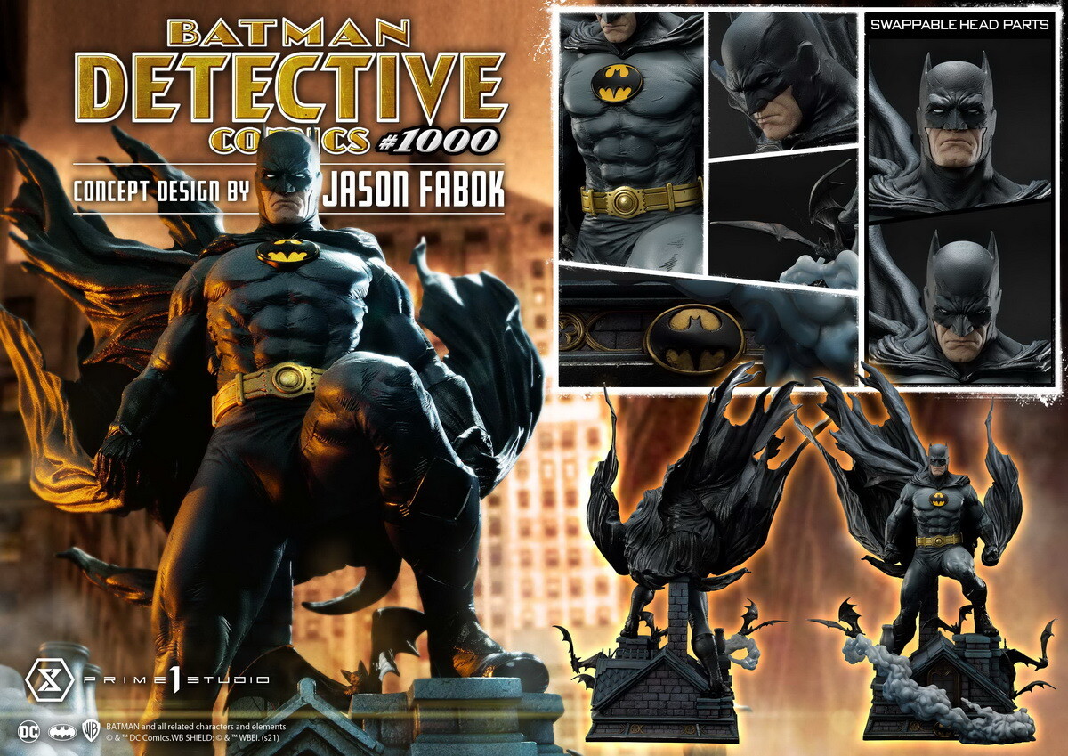 Prime 1 Studio MMDC-50 BATMAN DETECTIVE COMICS #1000 CONCEPT