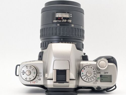 [N MINT Pentax MZ-3 Silver SLR Film Camera+smc Pentax-FA 28-70mm from Japan - Picture 4 of 20