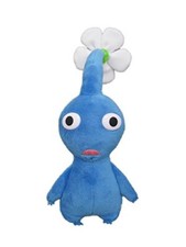 Sanei Boeki All Star Collection Blue Pikmin Plush Toy PK02 17cm Nintendo Japan