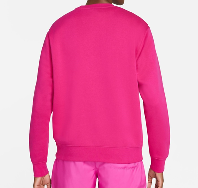 nike sportswear club fleece fireberry