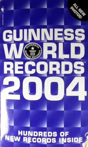The Guinness Book of World Records: 2004 / 562 Pages of Amazing Feats - 第 1/1 張圖片