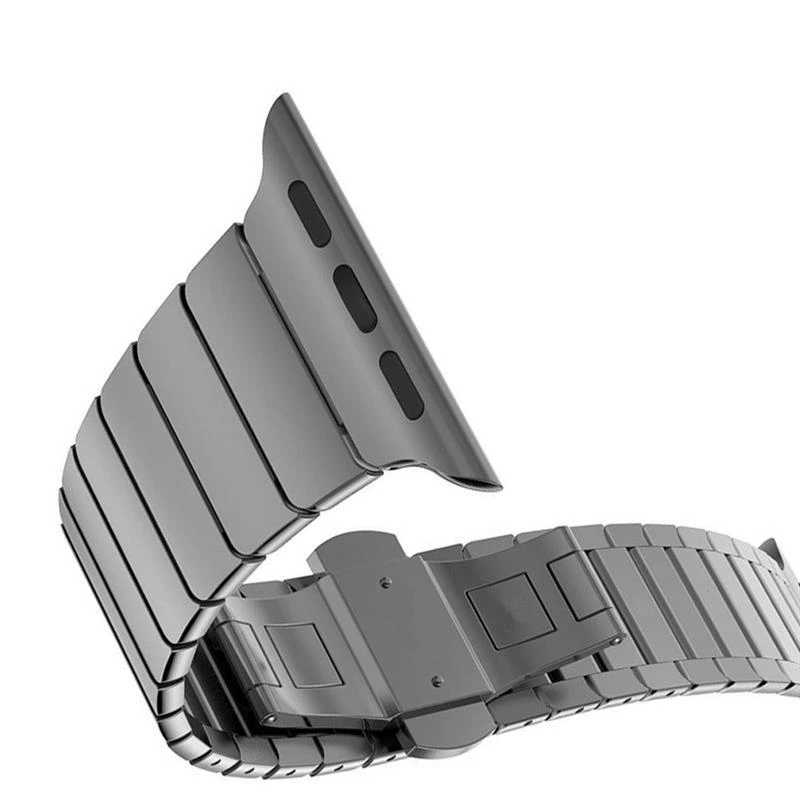 Armband für Apple Watch 38mm/40mm/41mm Band Series 10/9/8/7/6/SE/5/4/3/2 Metall - Bild 3 von 4