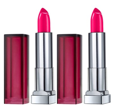 PACK OF 2 - Maybelline Lipstick 875 Vivid Rose