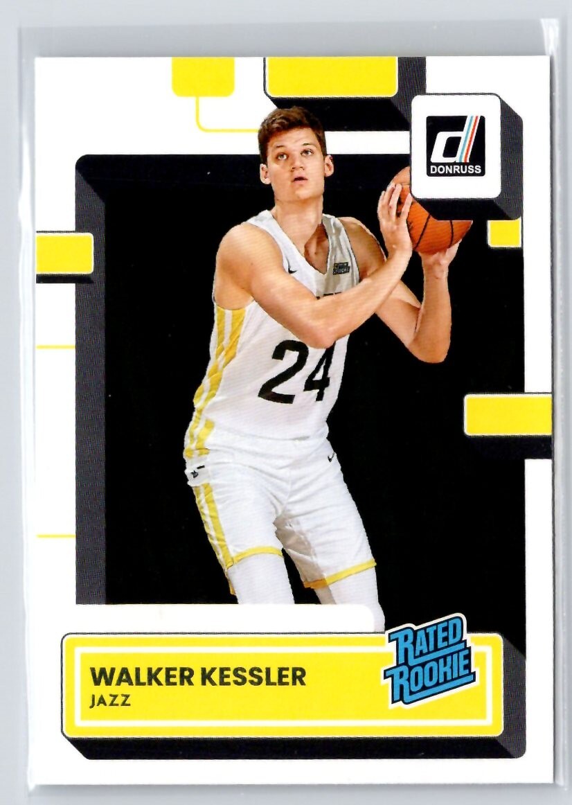 2022-23 Panini Donruss #222 Walker Kessler RC Utah Jazz