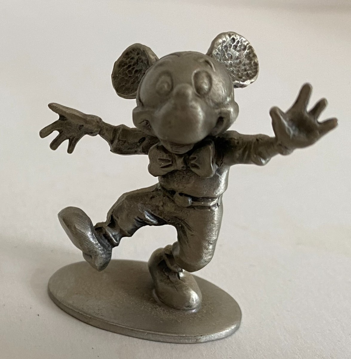 Hudson Pewter Walt Disney Dancing Mickey Mouse 1 1/2