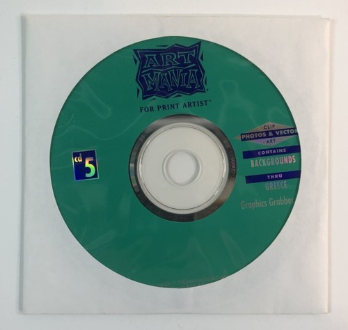 1998 Print Artist Platinum Edition #1 Publisher Graphics Software 7 Disc Set - Afbeelding 8 van 10
