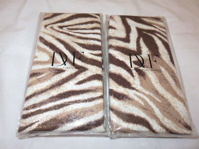 2 Diane Von Furstenberg URBAN JUNGLE Zebra standard Shams New