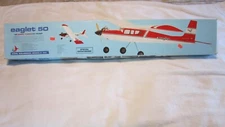 CARL GOLDBERG MODELS THE EAGLET 50 BALSA WOOD  PLANE KIT
