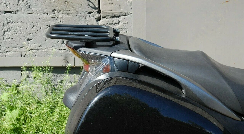 HONDA NT 700 V NT700 PORTAEQUIPAJES TRASERO NEGRO ACCESORIOS MOTO MOTO MOTO MOTOCICLISTA REGALO Foto 2 de 3