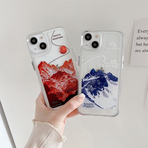 Cartoon Cute Red Blue Snow Mountain Phone Case For Iphone 13 Pro Max 11 12 Xr Xs Ebay Cartoon Cute Red Blue Snow Mountain Phone Case For Iphone 13 Pro Max 11 12 Xr Xs Ebay