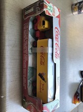 New. COCA-COLA Coke 1950 Cab  Trailer Semi Truck Coin Bank DIE CAST