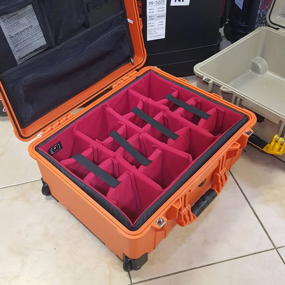 Pelican Red padded divider fit Pelican 1560 a-mode (no case) - Image 2 of 4