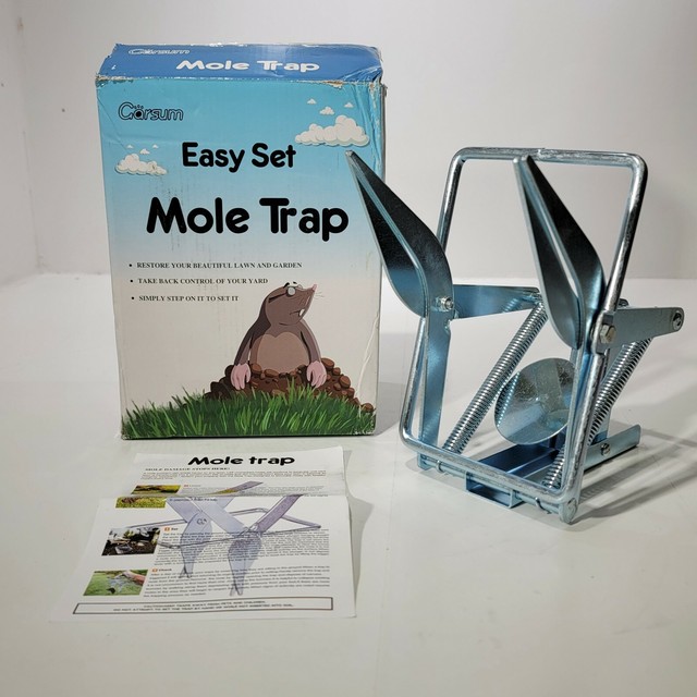 Aspectek Mole Trap Gopher Easy Set Eliminator Outdoor Living for sale