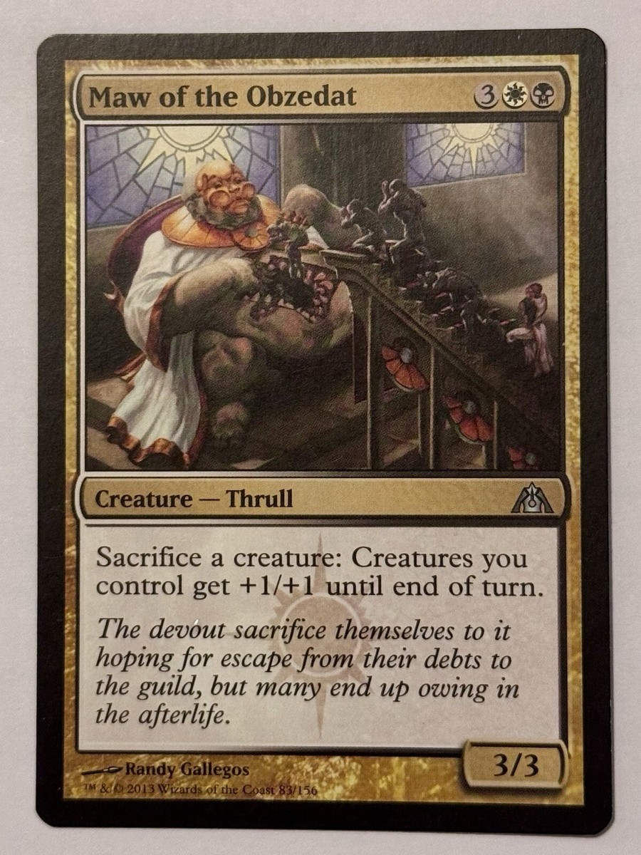 Magic the Gathering MTG Maw of the Obzedat (83) Dragon's Maze LP | eBay