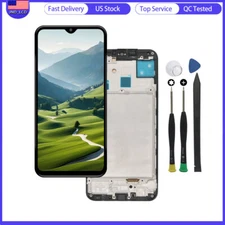 LCD Display Screen Digitizer + Frame For Samsung A15 4G A155 A155F A155M A155P